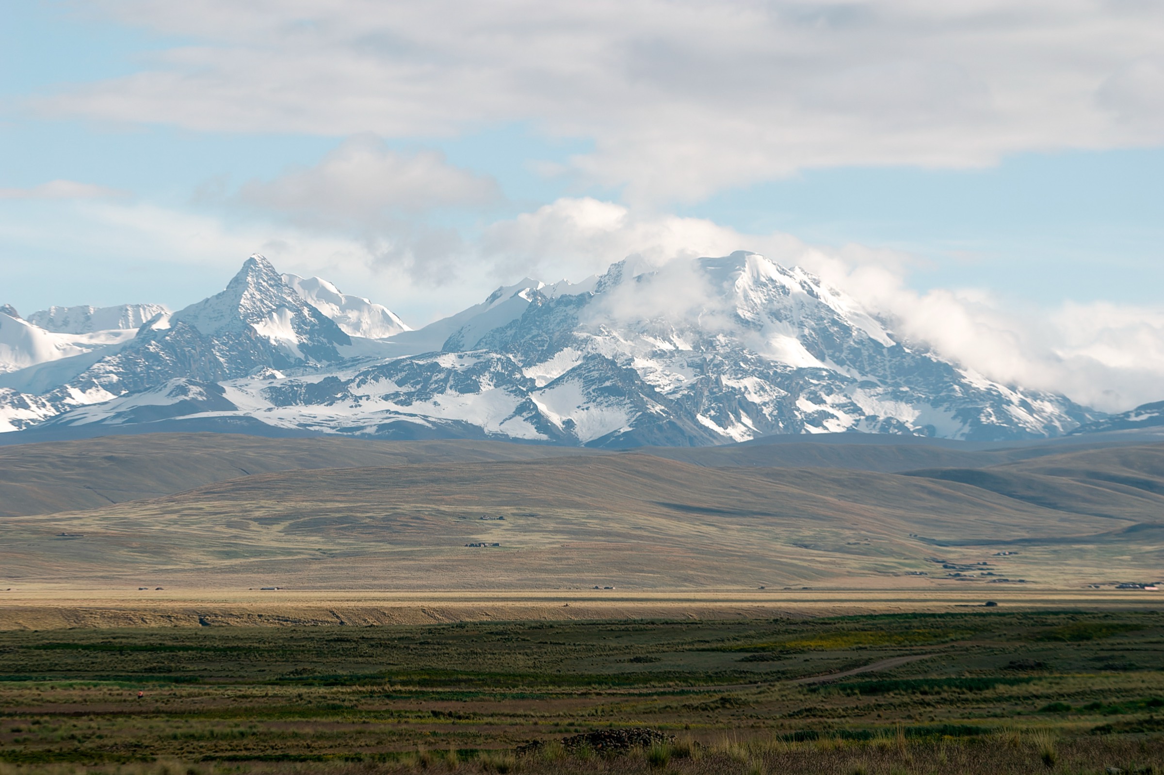 The high plain below the snow line